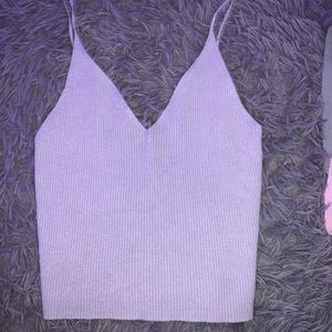 Light blueish/grayish L.A. Hearts tank top